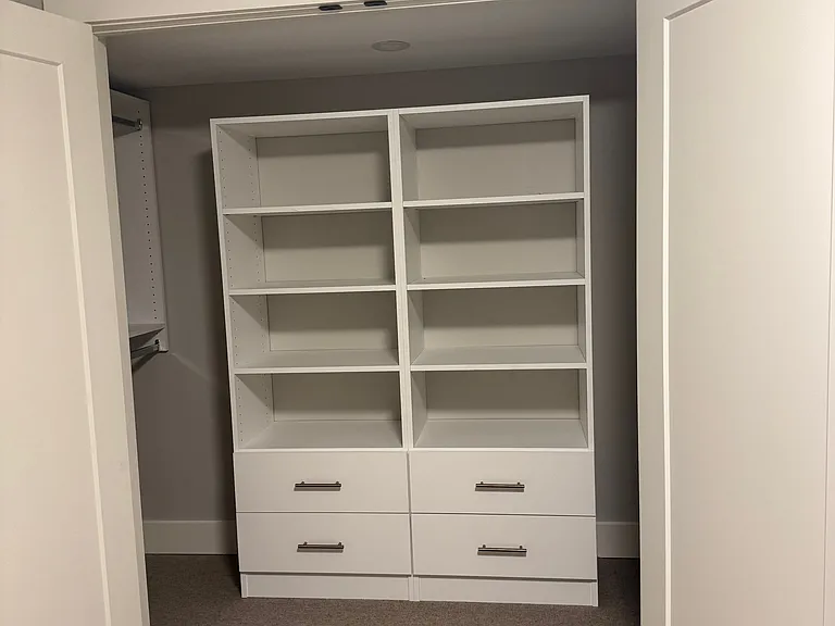 Basement Office Closet/Storage