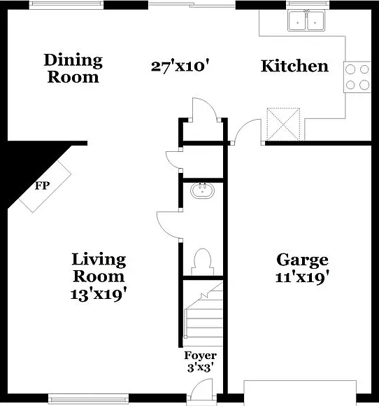 3 bed, 2.5 bath, 1438 sqft, $2,630 — Photo 2