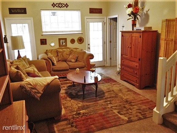 Living Room with 20ft ceilings!
