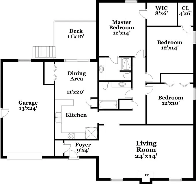 3 bed, 2.0 bath, 1450 sqft, $3,140 — Photo 2