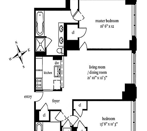2nd image of 351 E 51st St APT 10B