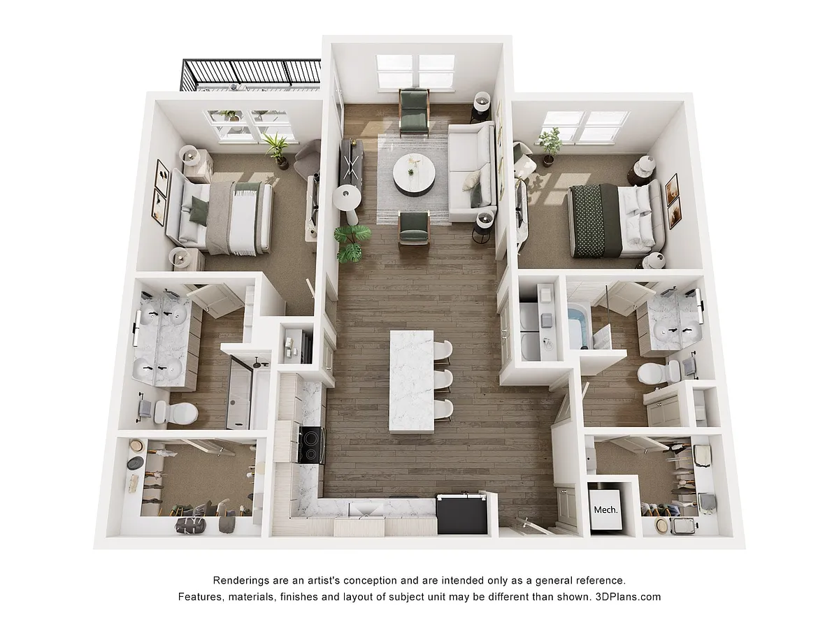 Floor plan Beckett