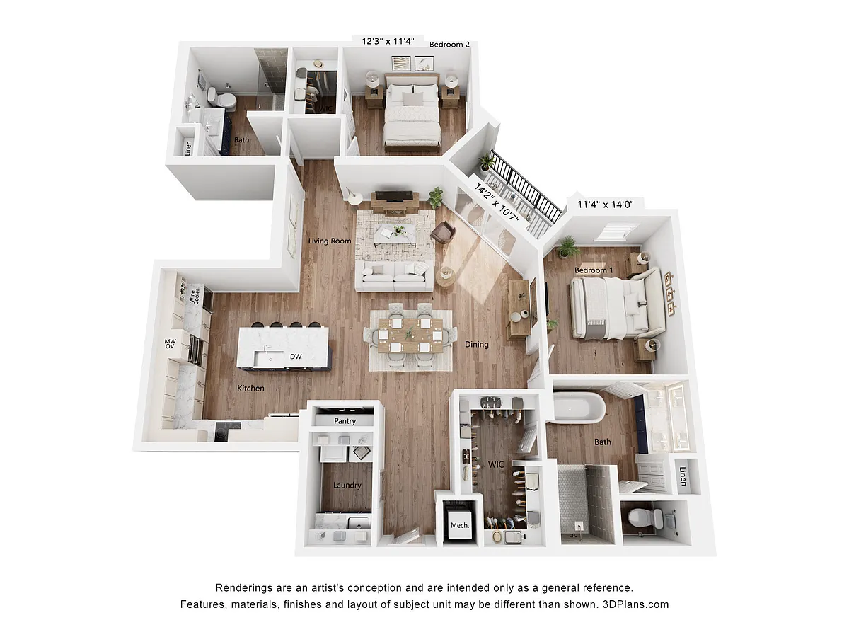 Floor plan B6