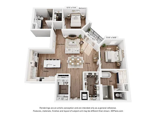 Floor plan B6