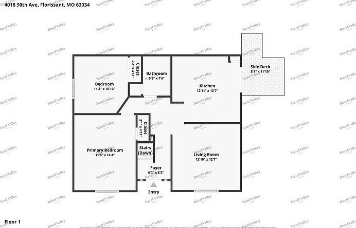 3 bed, 1.0 bath, 820 sqft, $1,720 — Photo 2