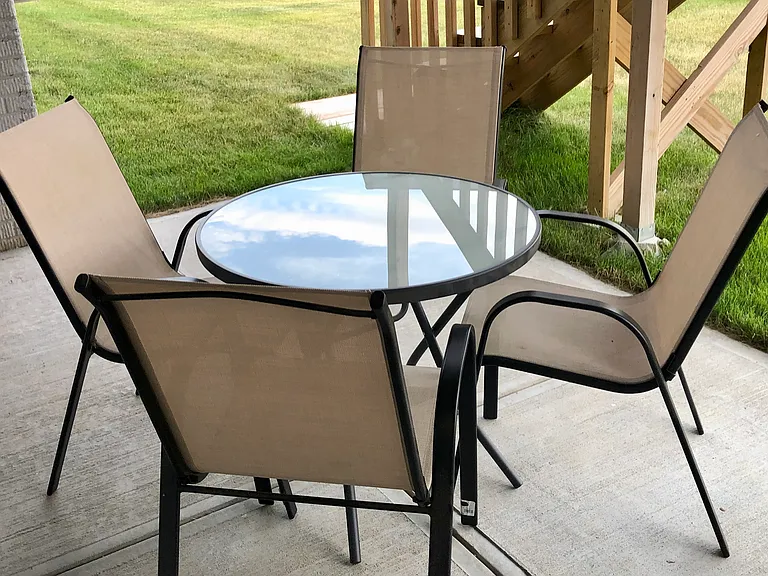 Basement patio