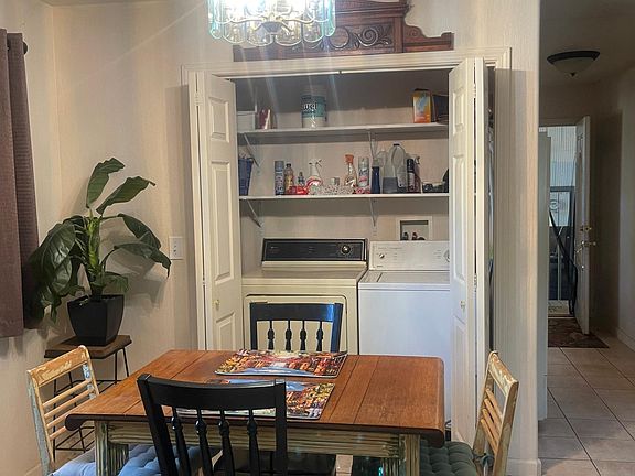 Kitchen, Skylights in kitchen and hall. Refrigerator does not have an icemaker.