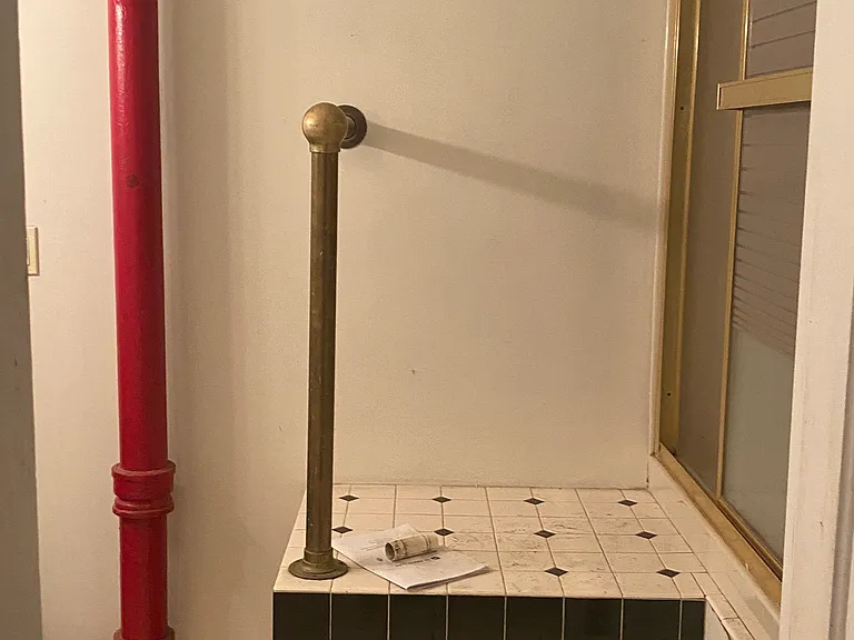 Bathroom 
Stairs to Shower