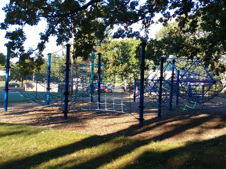 Jungle gym within view of your place