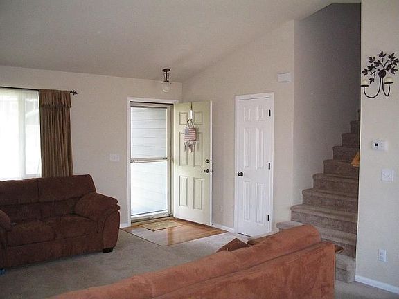 Front entryway and living room