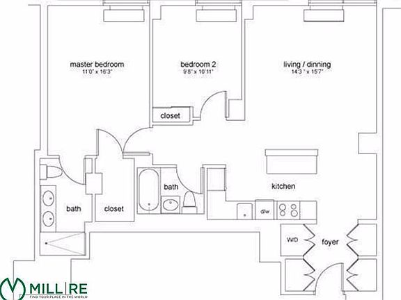 2nd image of 4427 Purves St APT 7B