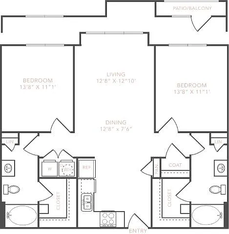Floor plan B2
