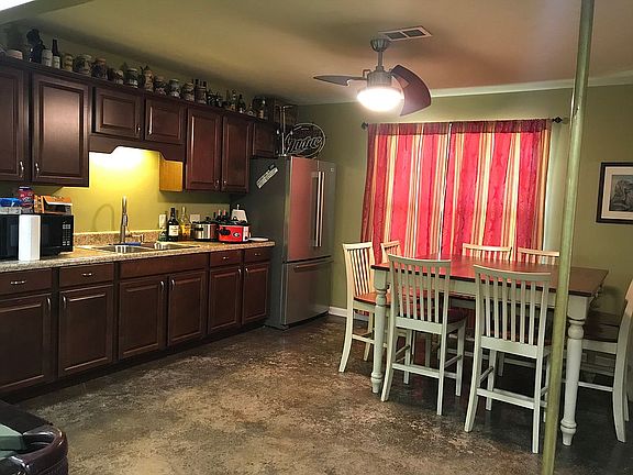 Basement bar area