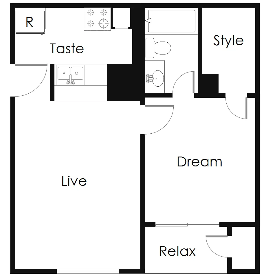 Floor plan A1
