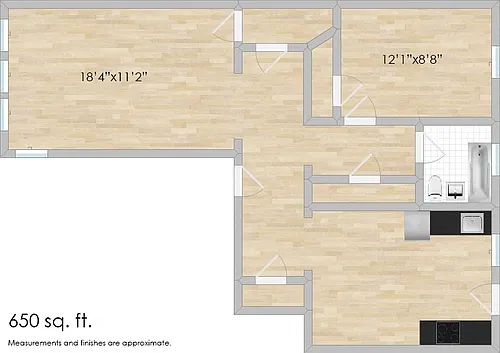 Floor plan 244 Washington B