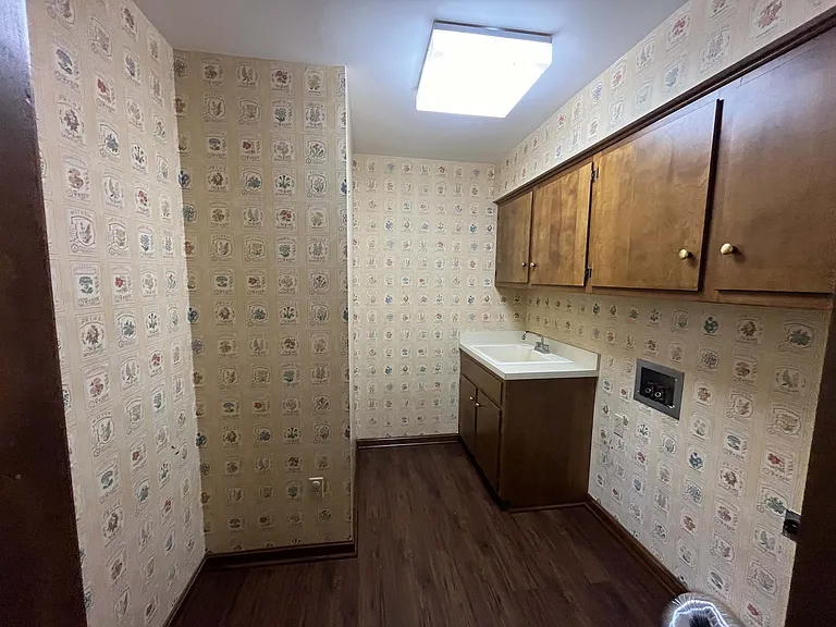 Main floor laundry room