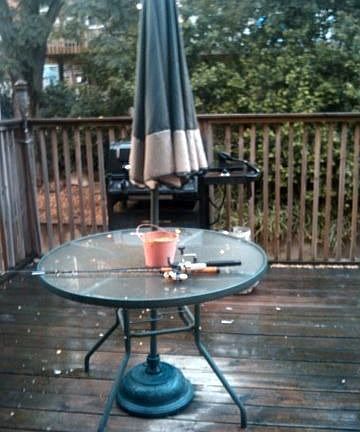 Back deck