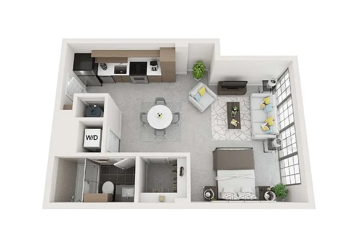 Floor plan The Brookhaven (S1a)