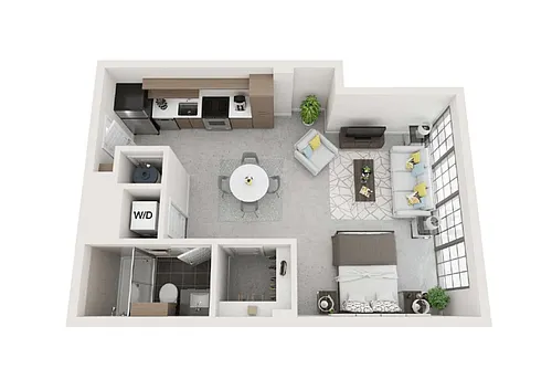 Floor plan The Brookhaven (S1a)
