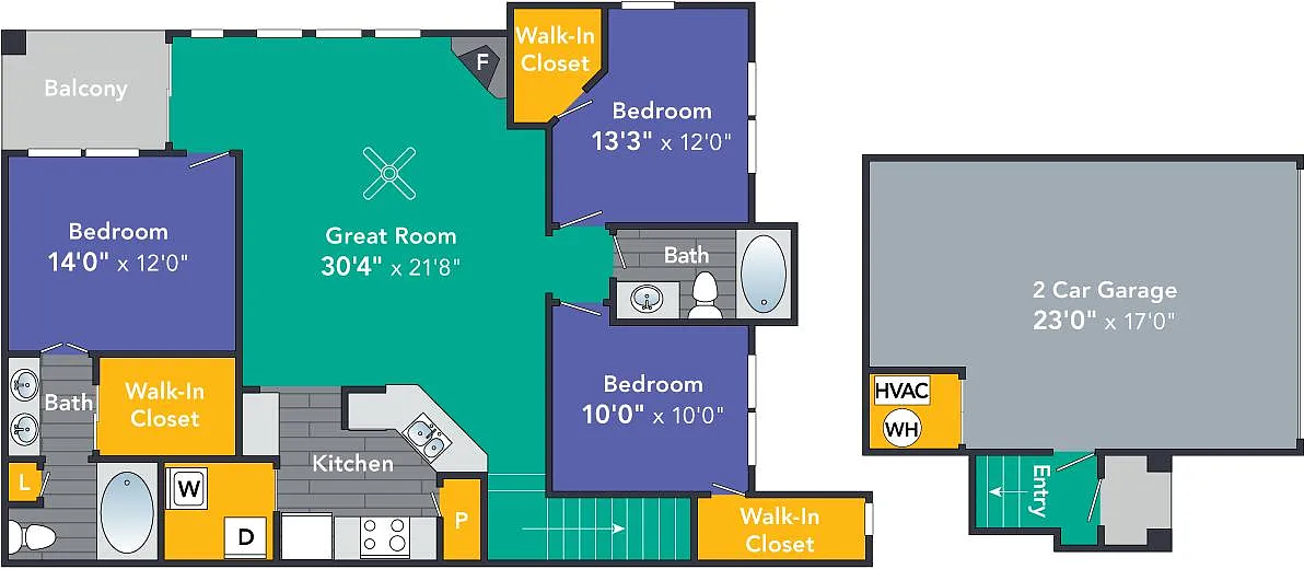 Floor plan Flora