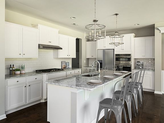 Kitchen w split cooking option