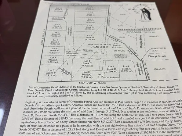 0 W Cheryl St, Osceola, AR 72370