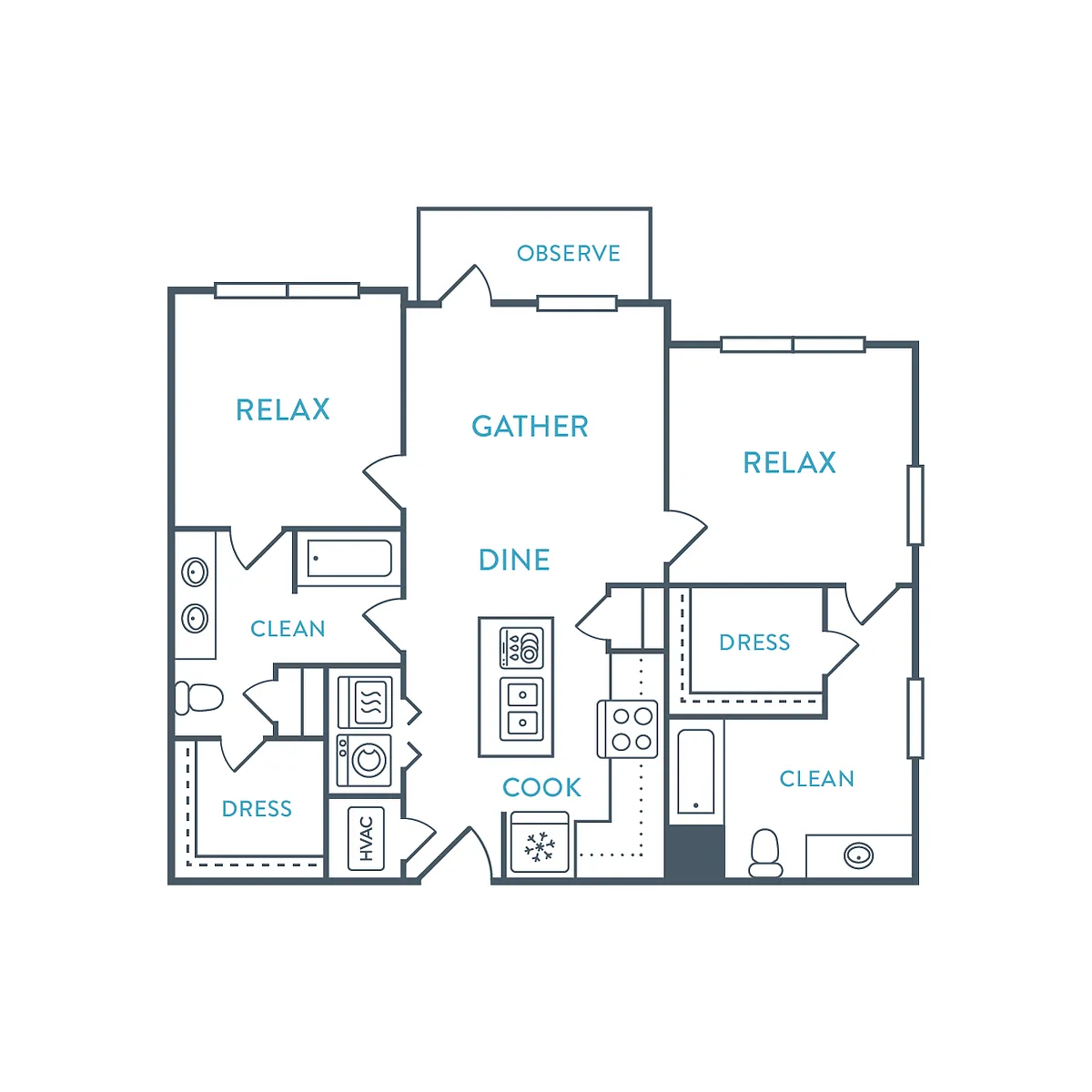 Floor plan Coquina