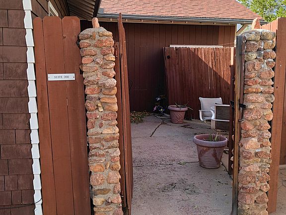 The entry gate to your private patio, and to the private entrance door to your apartment.