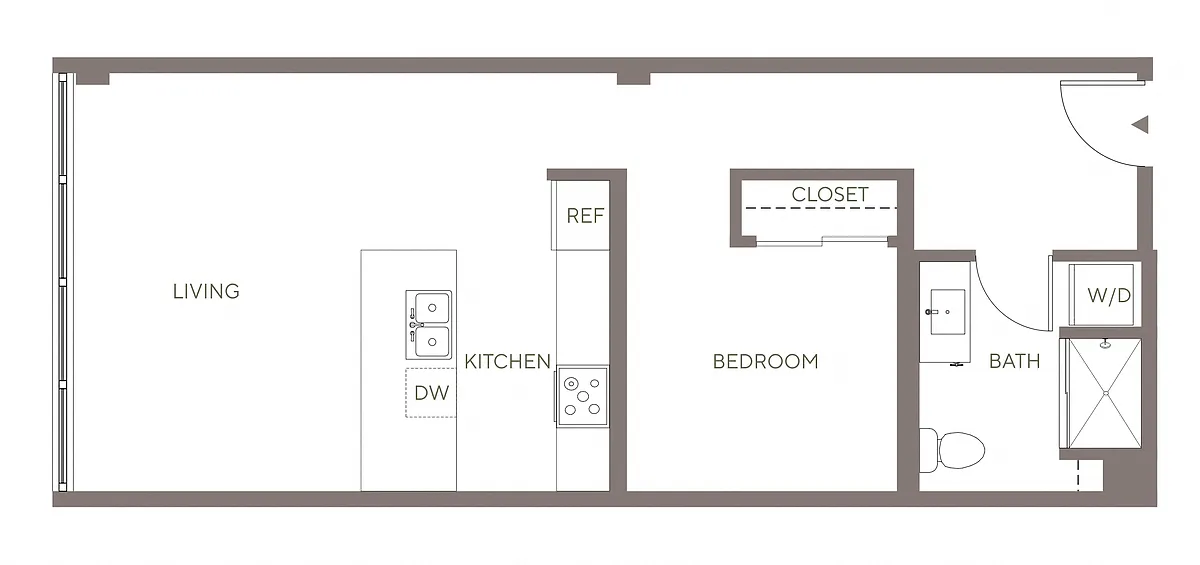 Floor plan A8 - Lofts