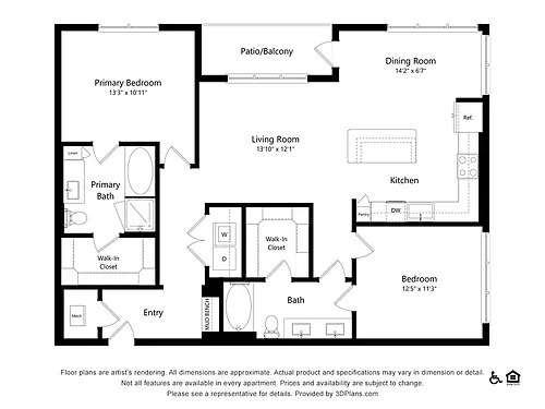 Floor plan B3