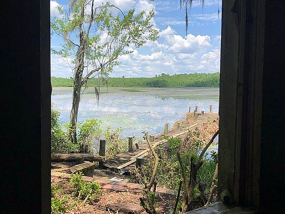 view from inside window