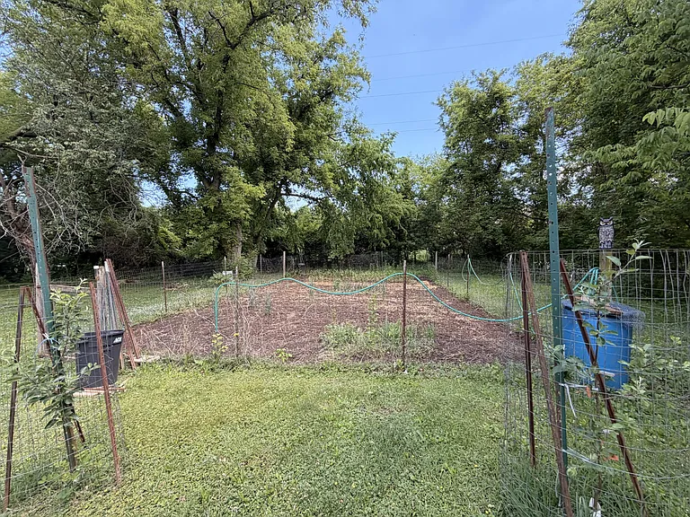 Huge garden