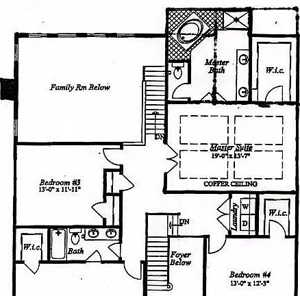 Room Dimensions - 2d Fl