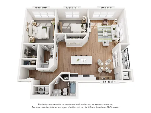 Floor plan Blue Ridge