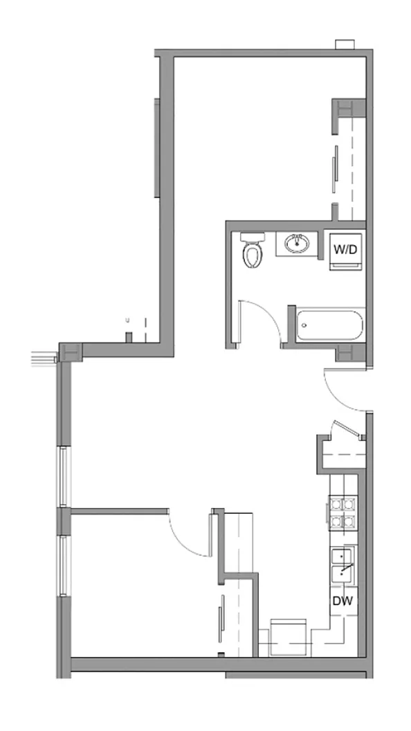 Floor plan 522