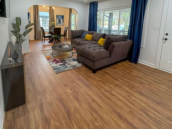 Shared furnished Living room.