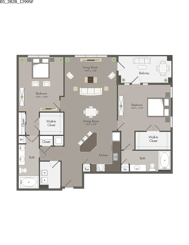 Floor plan B5