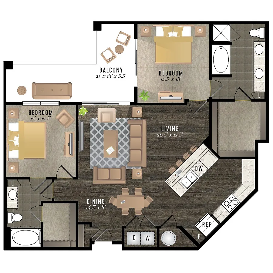 Floor plan B10
