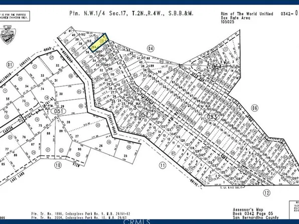 LOT 104 Reservoir Rd #104, Cedarpines Park, CA 92322