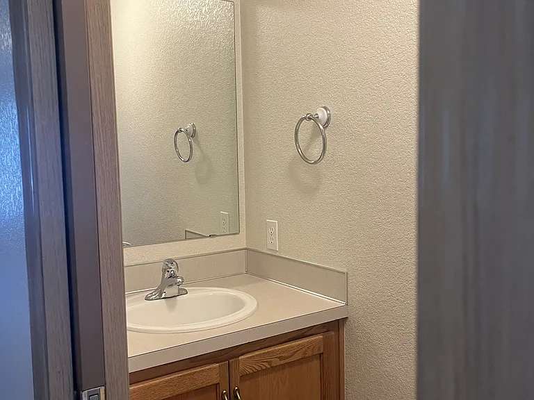 Downstairs powder room