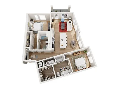 Floor plan B3
