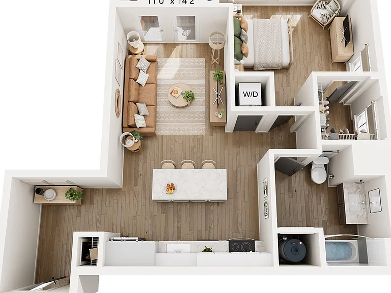 1BR Type J 1BR Type J