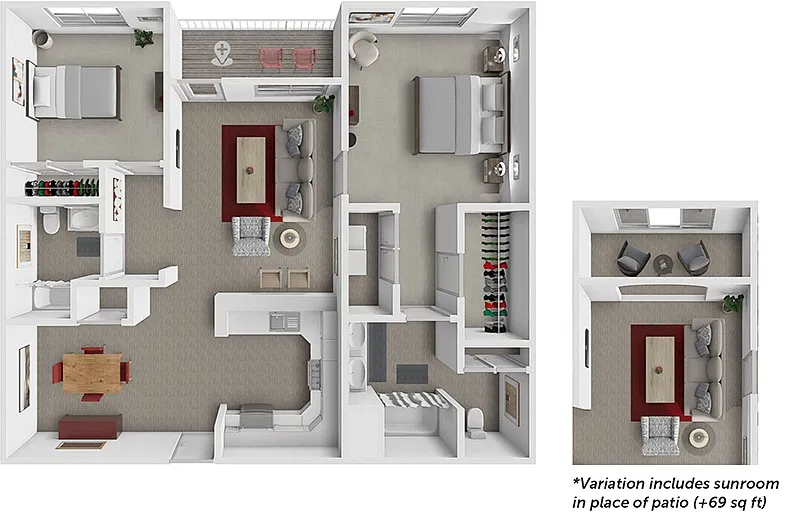 Floor plan The Mediterranean
