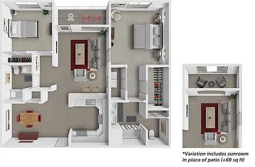 Floor plan The Mediterranean