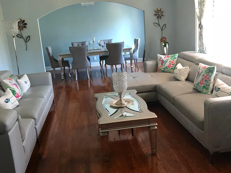 Formal living room and dinning room
