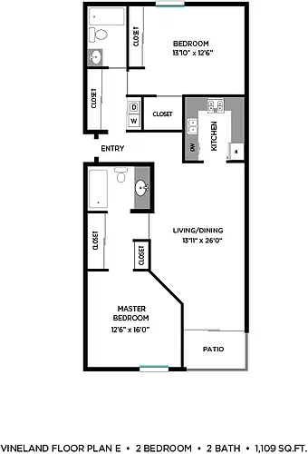 Floor plan E Floor Plan