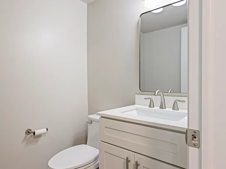 main level half bath