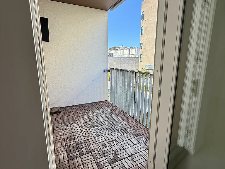 Private deck.