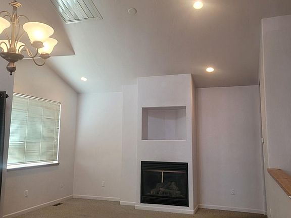 Living room prior to new carpet