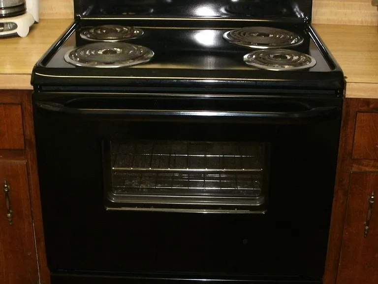black stove